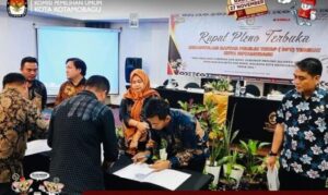 KPU Kotamobagu Rekapitulasi DPT Pilkada 2024