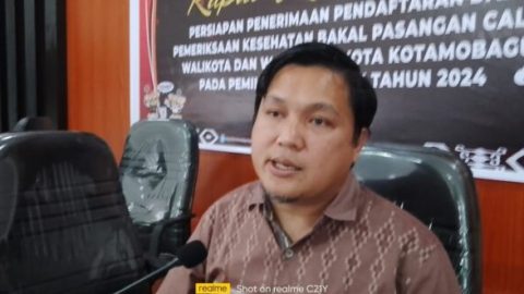 Tandayu:Baru Dua Parpol Pengusung Sampaikan Surat Pendaftaran Calon Walikota dan Wakil Walikota ke KPU Kotamobagu 