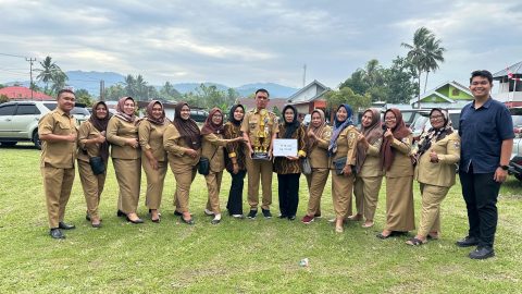 Desa Poyowa Besar Satu Raih Penghargaan Lomba Kebersihan Desa