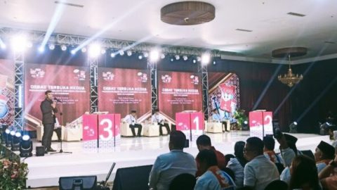 KPU Kotamobagu Sukses Gelar Debat Kedua Paslon Walikota