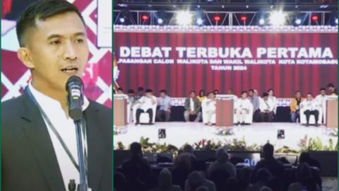 KPU Kotamobagu Sukses Gelar Debat Terbuka