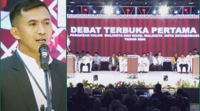 KPU Kotamobagu Sukses Gelar Debat Terbuka