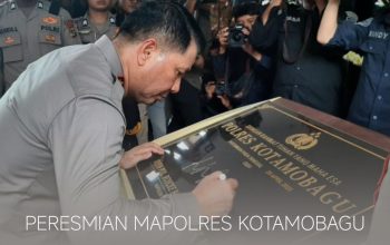 Peresmian Mapolres Kotamobagu oleh Kapolda Sulut