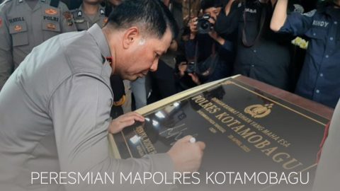 Diresmikan Kapolda Sulut, Gedung Baru Mapolres Kotamobagu Resmi Buka Pelayanan