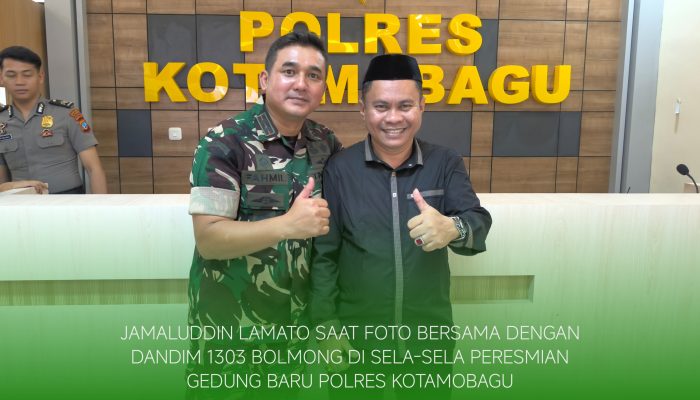 Kakan Kemenag Jamaluddin Lamato Hadiri Peresmian Mapolres Kotamobagu