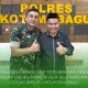 Jamaludin Lamato saat foto bersama dengan Dandim 1303 Bolmong