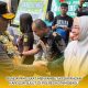 Dra. Hj. Marlina Moha Siahaan saat menyambut kedatangan Kapolda di Polres Kotamobagu