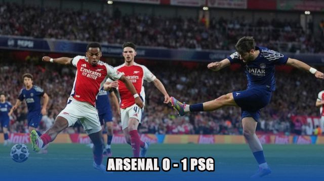 Tumbang 0-1 di Kandang Sendiri, Arsenal Harus Kerja Keras di Markas PSG
