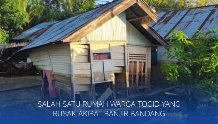 Update Banjir Togid: 325 Jiwa Terdampak, 71 Rumah Alami Kerusakan