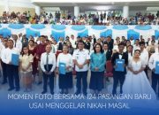 124 Pasangan di Sulut Nikah Massal