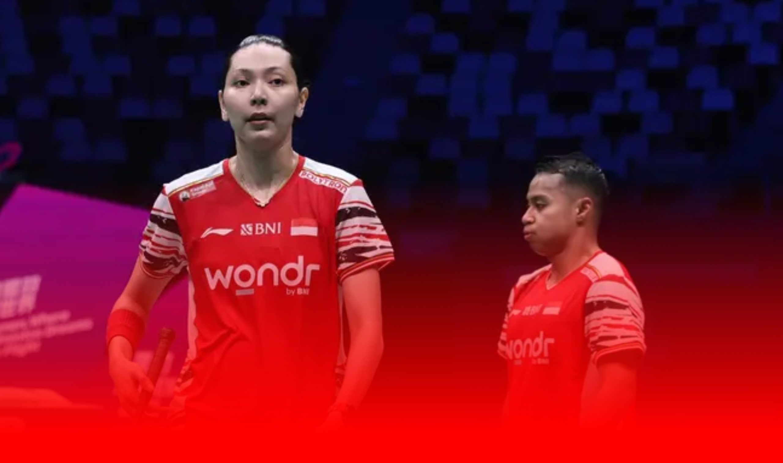 Ganda campuran Indonesia Rehan Naufal Kusharjanto/Gloria Emanuelle Widjaja sat berlaga di Piala Sudirman Cup 2025 (foto: PBSI)