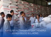Temui Bulog, Kapolres Kotamobagu Bahas Soal Harga Jagung dan Dominasi Tengkulak