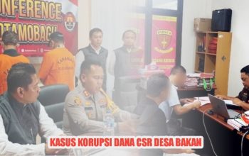 Kasus Korupsi Dana CSR PT. JRBM di Desa Bakan