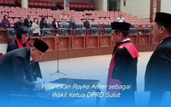 Drama PAW Billy Lombok Usai, Royke Anter Resmi Dilantik Wakil Ketua DPRD Sulut dari Demokrat