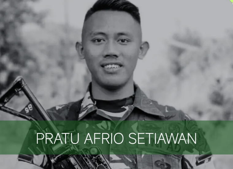 Pratu Afrio Setiawan, Korban Ledakan Amunisi di Garut