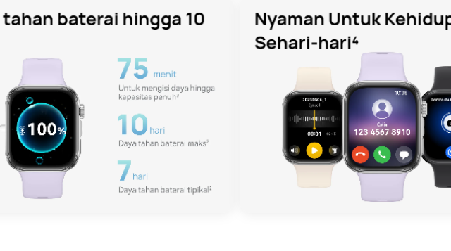 8 Keunggulan Huawei Watch Fit 4 dan Watch Fit 4 Pro, Apple Watch Ultra Lewat?