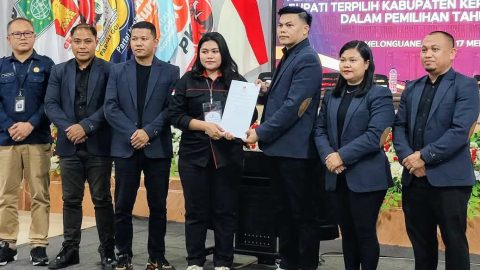 Drama Pilkada Talaud Usai,  Pasangan Welly Titah-Anisya G  Pemenang
