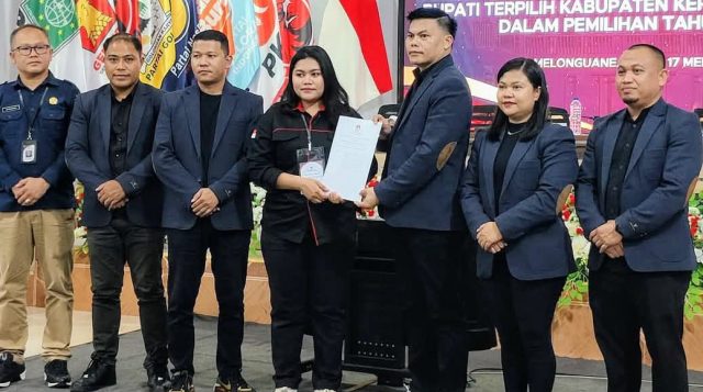 Drama Pilkada Talaud Usai,  Pasangan Welly Titah-Anisya G  Pemenang