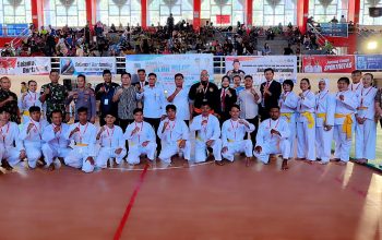 Peserta Pencak Silat saat sesi foto bersama. (foto istimewah
