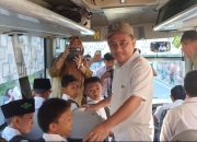 Tepati Janji Politiknya, Bupati Yusra Alhabsyi Mulai Operasikan Bus Sekolah Gratis