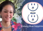 Kalung Blue Sapphire Maia Estianty