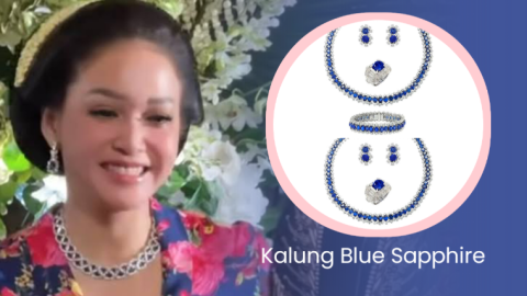 Kepo Bisa Kali! Ternyata Harga Kalung Blue Sapphire Maia Estianty Bikin Jiwa Miskin Meronta-ronta