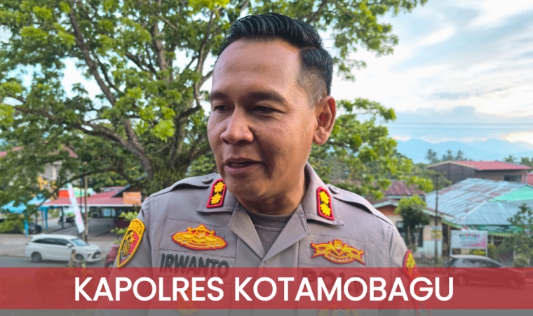 Kapolres Kotamobagu, AKBP Irwanto SIK MH