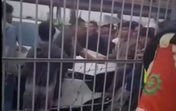 Anggota DPRD Cilegon Tabrak Pendemo PT Bungasari