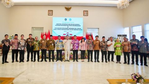 Dukung Legalitas Aset Keagamaan dan Pemerintah Daerah, Bupati Oskar Manoppo Hadiri Kunjungan Menteri ATR/BPN di Manado