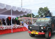 Defile Pasuka Warnai Peringatan Hari Bhayangkara di Kotamobagu