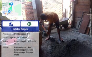 Pemdes Poyowa Besar Satu Bangun WC untuk kebutuhan Masyarakat Kurang Mampu 5 Pemdes Poyowa Besar Satu Bangun WC untuk kebutuhan Masyarakat Kurang Mampu