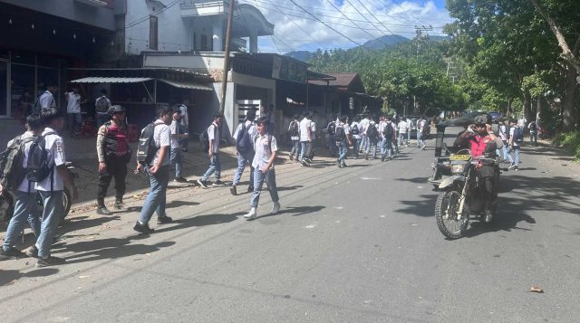 Cegah Tawuran Susulan, Polisi Perketat Penjagaan di SMA Negeri 1 Kotamobagu