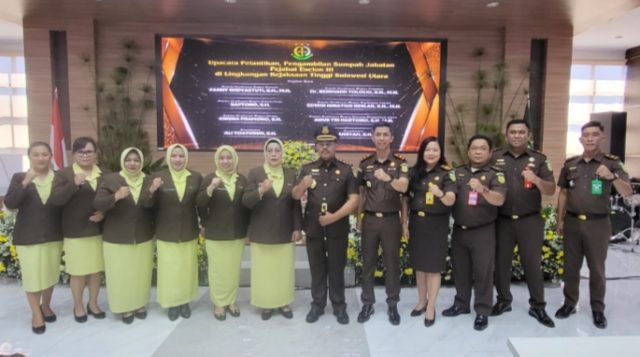 Saptono Resmi Nahkodai Kejari Kotamobagu, Rotasi Nasional Bawa Semangat Baru di BMR