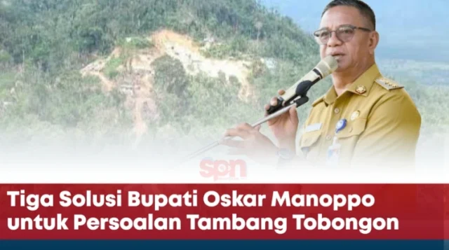 Soal Tambang Tobongon, Ini Tiga Solusi Bupati Oskar Manoppo