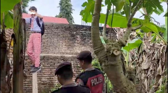Tim Pantera Polres Kotamobagu Gagalkan Aksi Kabur Siswa SMK Lewat Pagar Sekolah