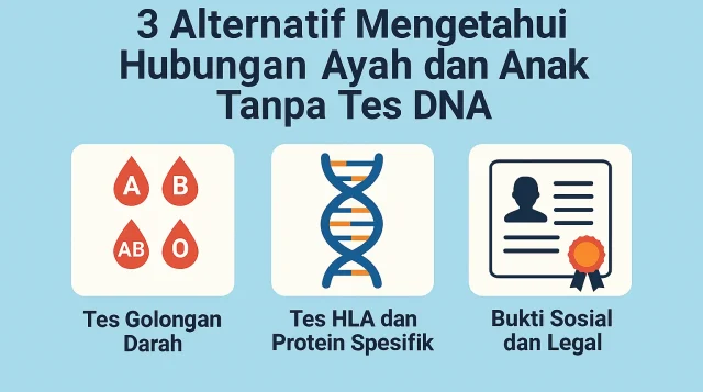 3 Alternatif Mengetahui Hubungan Ayah dan Anak Tanpa Tes DNA