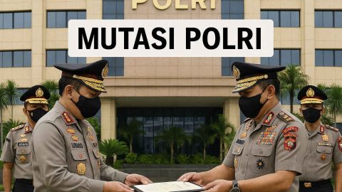 Kapolri Mutasi 60 Perwira, Brimob dan Empat Kapolda Berganti Pimpinan