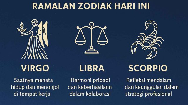 Ramalan Zodiak Virgo, Libra, dan Scorpio 6 Agustus 2025: Hadapi Momen Transformasi dan Kesuksesan