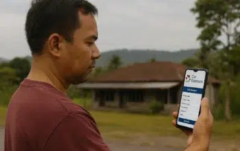 Martin, warga Kecamatan Sario, Manado, mengecek status penerima bantuan sosial PKH 2025 melalui aplikasi Cek Bansos Kemensos Go. Di tengah keterbatasan akses digital, warga Sulut tetap berupaya memastikan hak mereka terpenuhi.