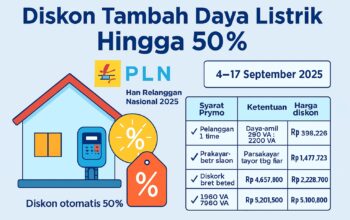 Diskon PLN 50 Persen