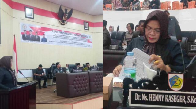 DPRD Kotamobagu Tetapkan Ranperda Penyelenggaraan Adat, Henny Kaseger: Ini Respons terhadap Kebutuhan Masyarakat