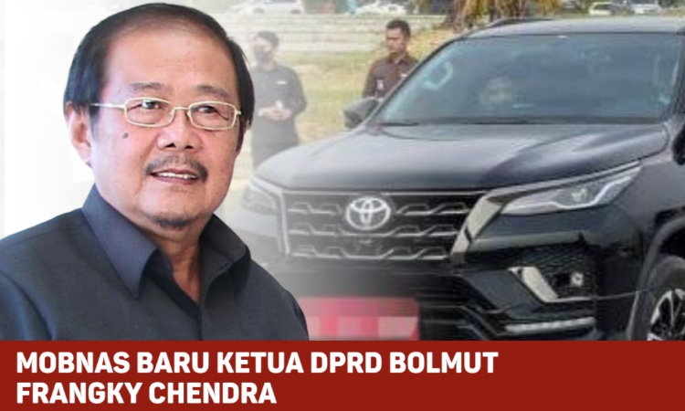 Mobnas Baru Ketua DPRD Bolmut Frangky Chendra