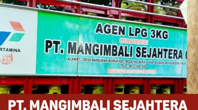 PT Mangimbali Sejahtera Pastikan Pasokan Harian Gas Elpiji 3 Kilogram di Boltim Aman