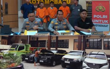 Diungkap Polres Kotamobagu, Begini Peran Ketiga Terduga Pelaku Sindikat Penggelapan Kendaraan Lintas Kabupaten di Sulut