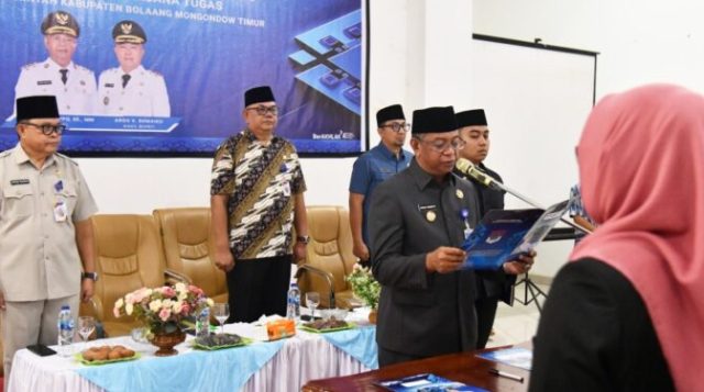90 Pejabat Boltim Resmi Dilantik Bupati Oskar Manoppo, Berikut Jabatan dan Nama-namanya