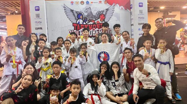 Dua Klub Taekwondo Kotamobagu Borong 53 Medali di Piala Gubernur Sulut 2025