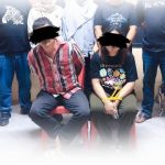 Pasangan suami istri (pasutri) asal Kabupaten Bolaang Mongondow (Bolmong), JM (42) dan JN (31) saat diringkus Tim Resmob Sat Reskrim Polres Kotamobagu