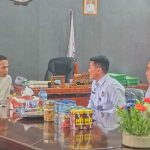 Wali Kota Wenny Gaib dan Karutan Aris Yuliyanta saat audiensi, 17 Oktober 2025.