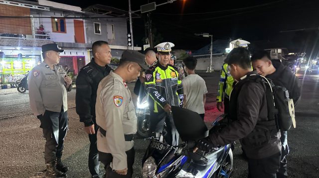 Polres Kotamobagu Gencarkan Razia Knalpot Brong, Warga Apresiasi Langkah Tegas