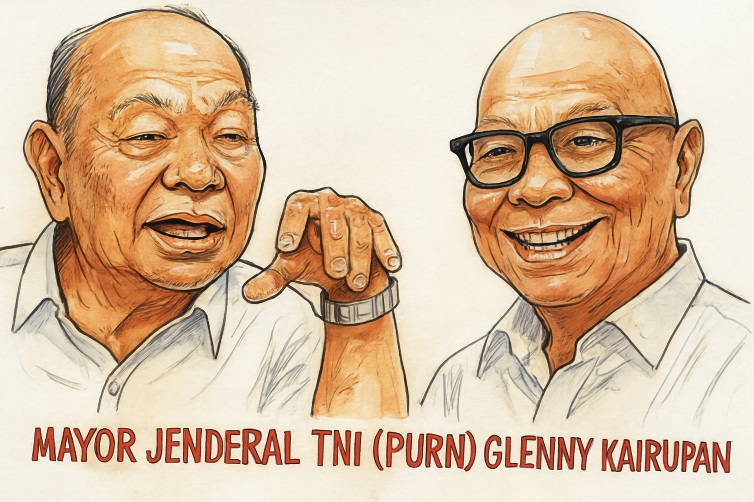 Glenny Kairupan, Putra Manado, Resmi Jabat Dirut Garuda Indonesia 2 "Mayor Jenderal TNI (Purn) Glenny Kairupan: Tegas dalam tutur, hangat dalam senyum. Dua sisi kepemimpinan yang menginspirasi.
